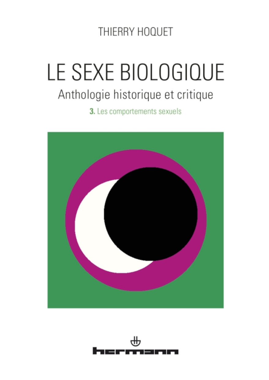 Couverture de l'anthologie arborant un symbole évoquant la division cellulaire après fécondation.